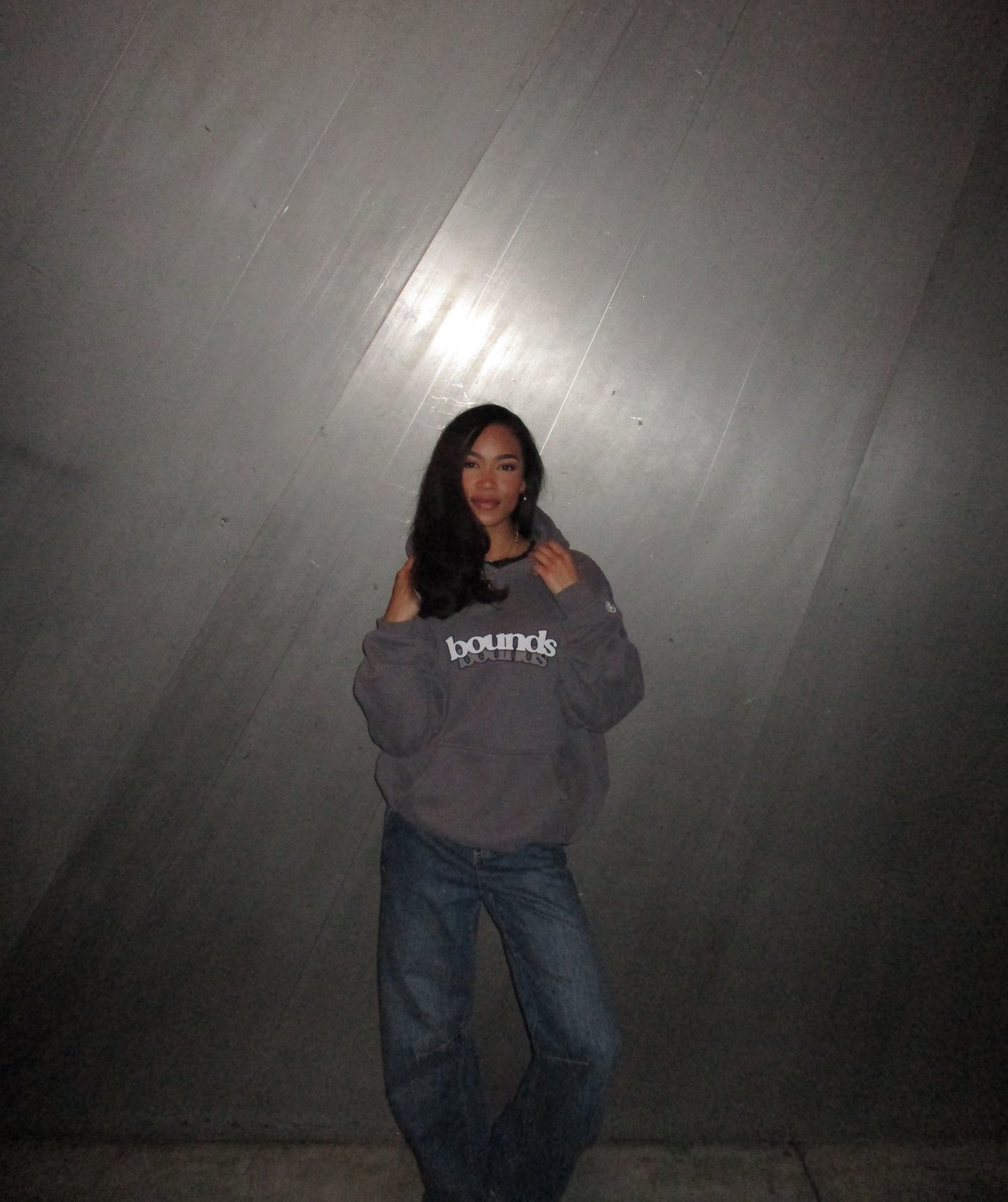 the bounds hoodie - concrete grey