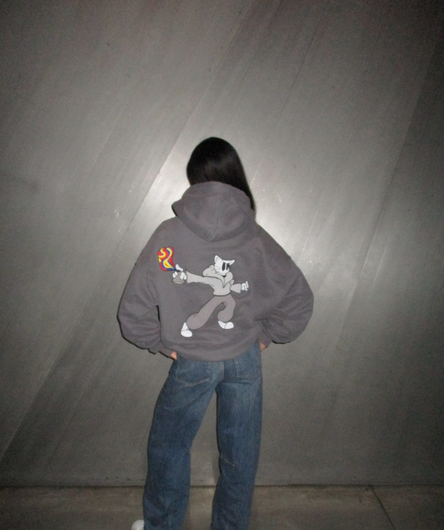 the bounds hoodie - concrete grey