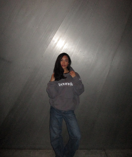the bounds hoodie - concrete grey