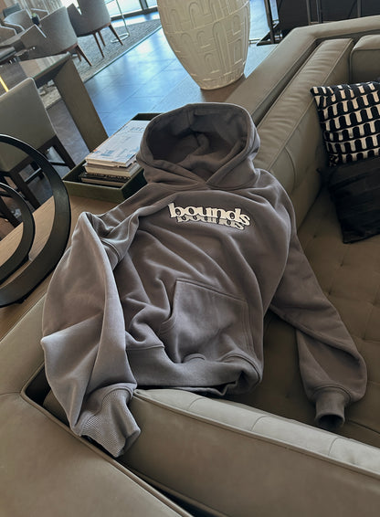 bounds hoodie - charcoal grey